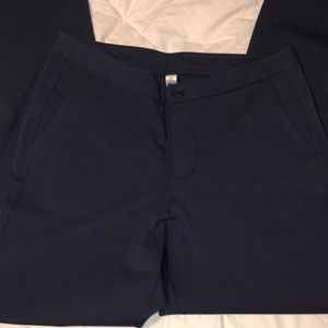 Lululemon city trek trousers navy blue size 6